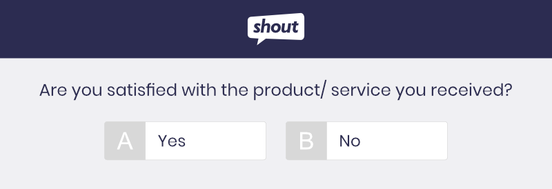 Binary CSAT Question