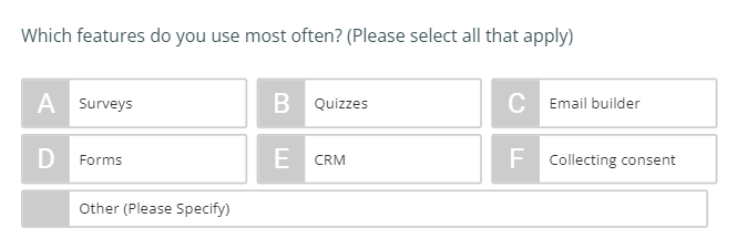 Survey Question Types With Examples