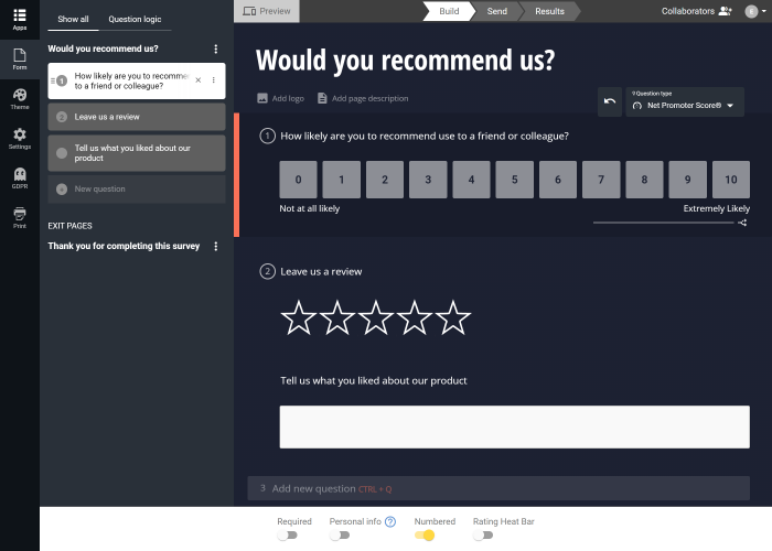 NPS Survey Software For Measuring Customer Loyalty