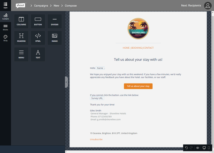 Smart Survey Alternative With Inbuilt Email Builder